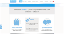 Desktop Screenshot of celesteeco.it